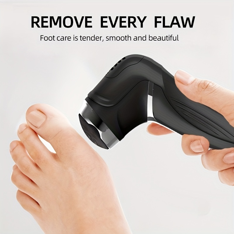 Electric Feet Callus Remover Kit: Rechargeable, Portable Pedicure