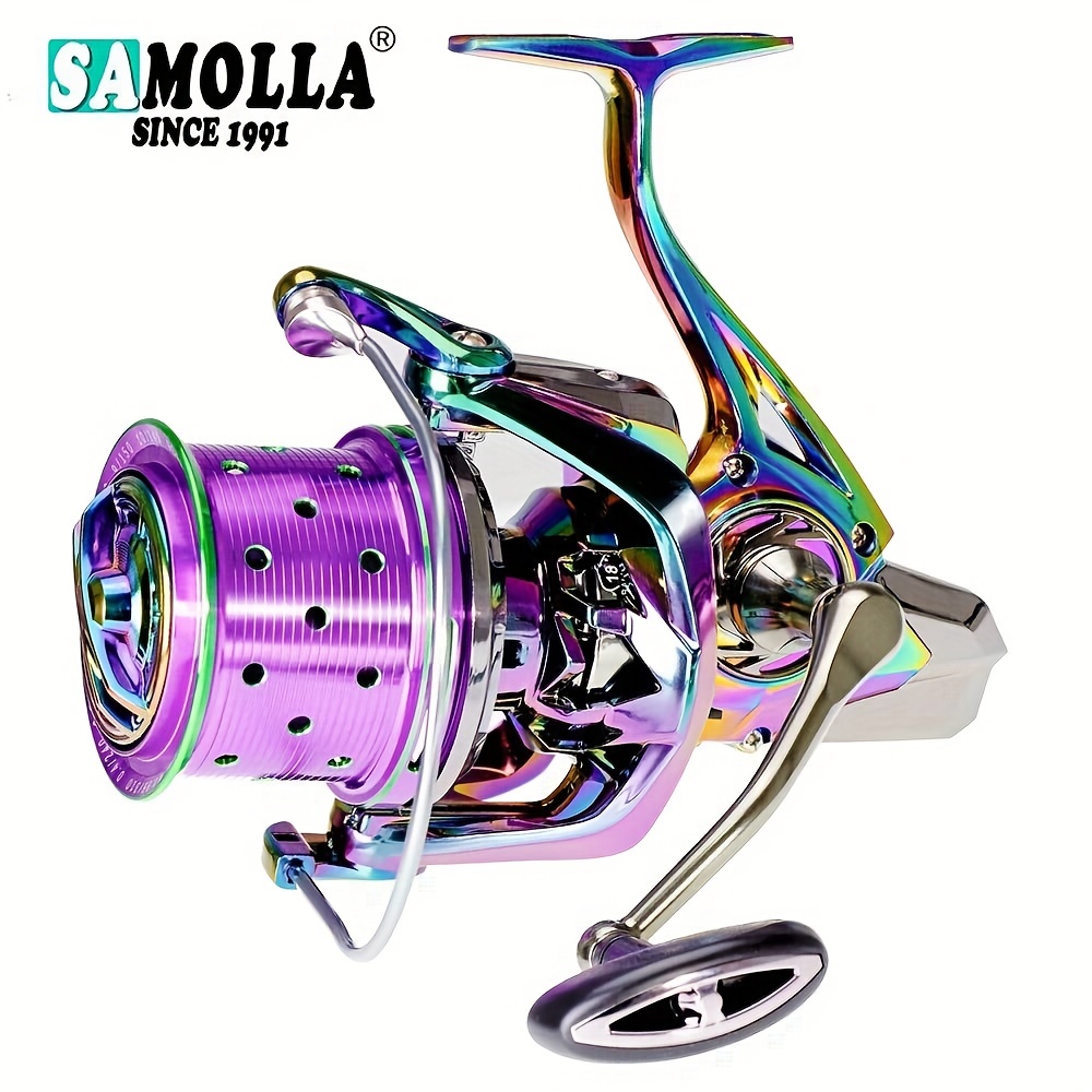 Samolla Long Casting 11+1bb Aluminum Fishing Reel 4.7:1 Gear