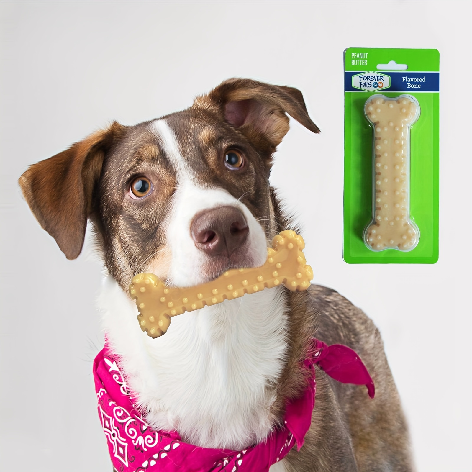 Durable Dog Chew Toy For Aggressive Chewers, Nylon Bone Dog Toys