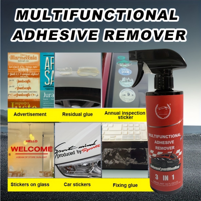 Sticky Residue Remover Spray Multifunctional Sticky Remover - Temu