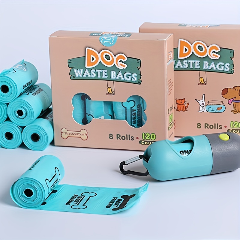 10 Rolls Of 150pcs Pet Waste Bags With Breakpoint, Portable Mini