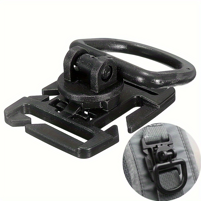 Black Plastic Buckle Clip Quick Slip Keeper Buckle Clip - Temu