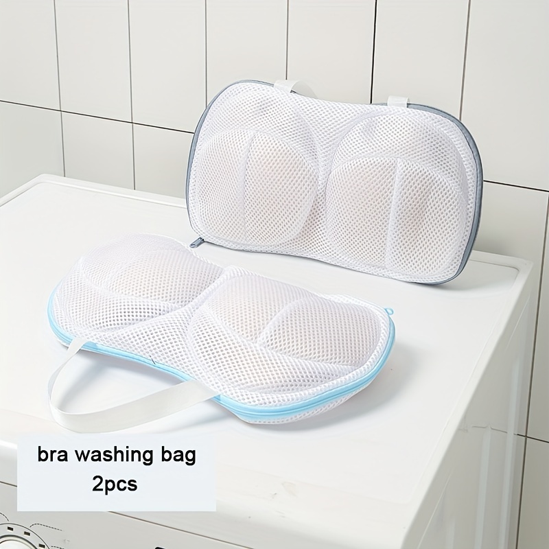 1pc 2pcs thickened coarse mesh bra laundry bags for home use designed to prevent deformation suitable for washing machines ideal for cleaning underwear and preventing friction