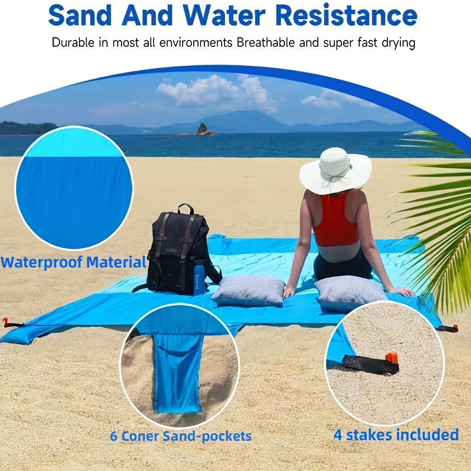 This Sand-Resistant Beach Bag Is 'Spacious' and 'Lightweight