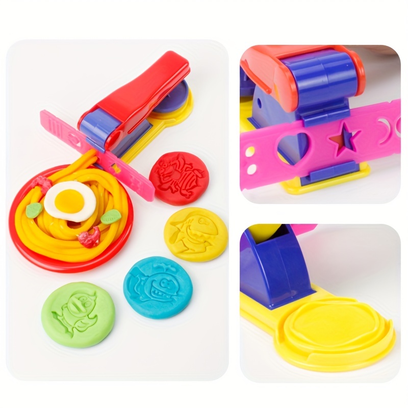 10pcs Clay Dough Tools Set Play Dough Non-Toxic Modeling Dough Tool Set -  Assorted Colors