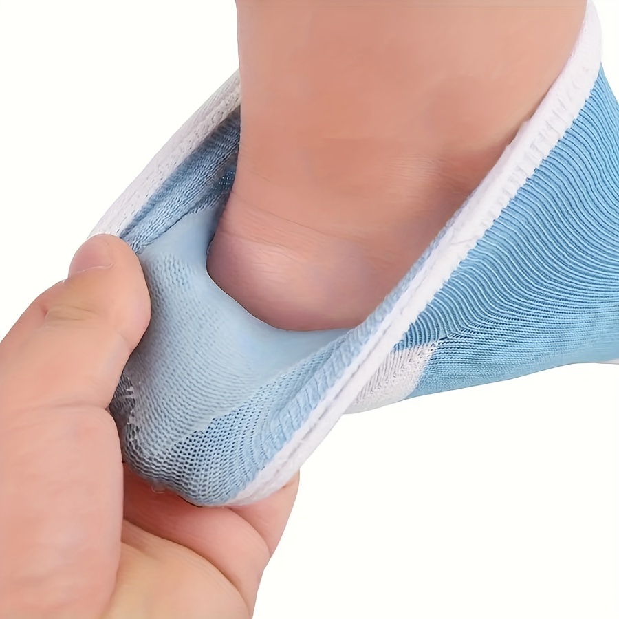 3pairs Silicone Socks, Silicone Moisturizing Sock, Silicone Heel Sock,  Moisturizing Gel Socks For Repairing Dry Feet Cracked Heel A
