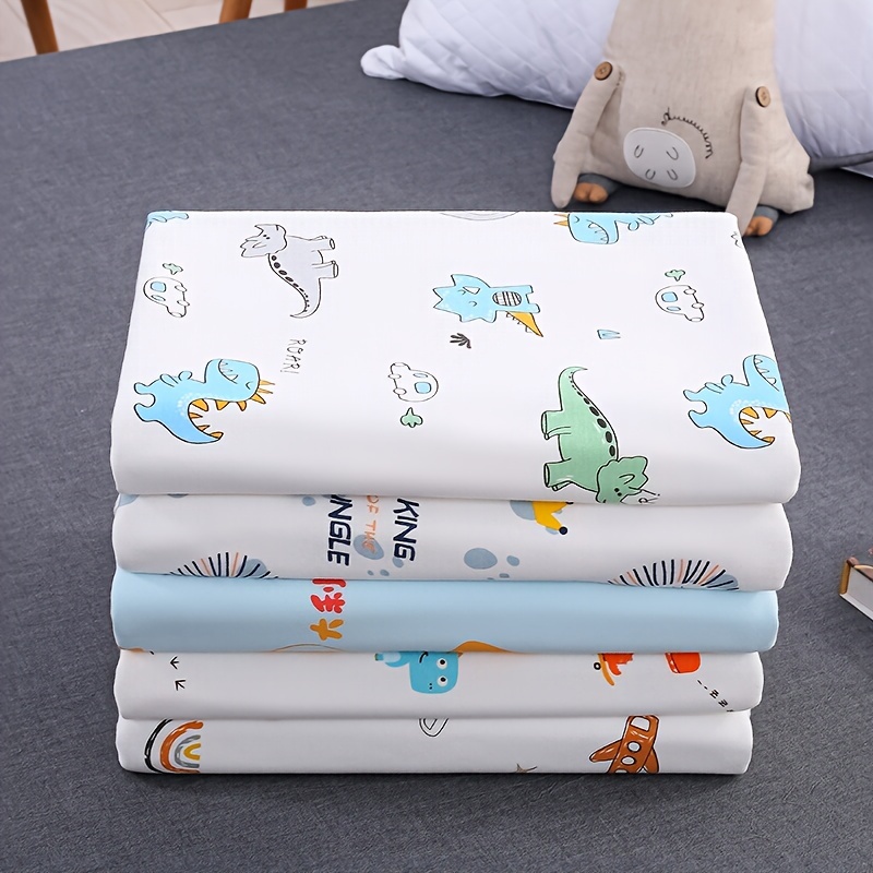 1pc cartoon pattern waterproof diaper changing pad washable potty training mat waterproof reusable mattress great christmas halloween thanksgiving day gift new years gift valentines day gift details 4