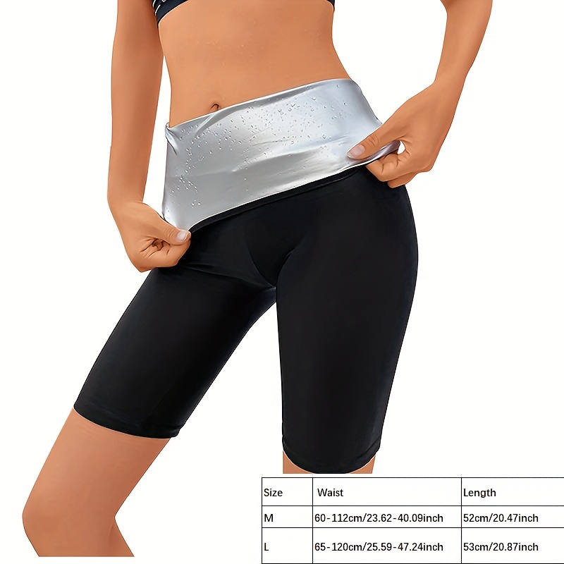 Sauna Pants Polyester Fitness Yoga Pants Tummy Control Body - Temu Canada