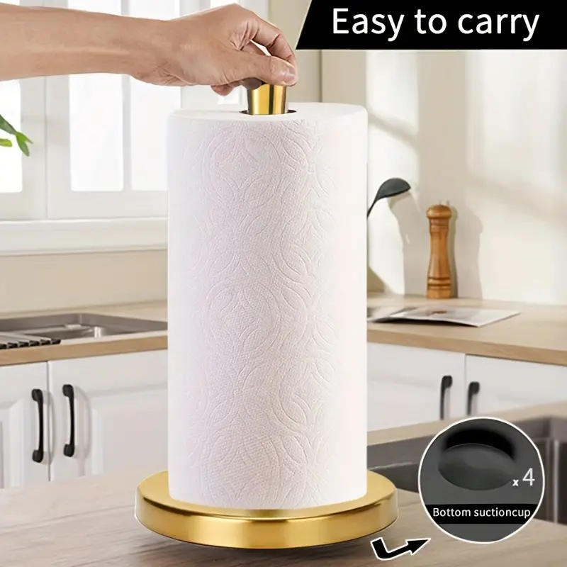 Standing Paper Towel Holder, Paper Towel Holder For Countertop