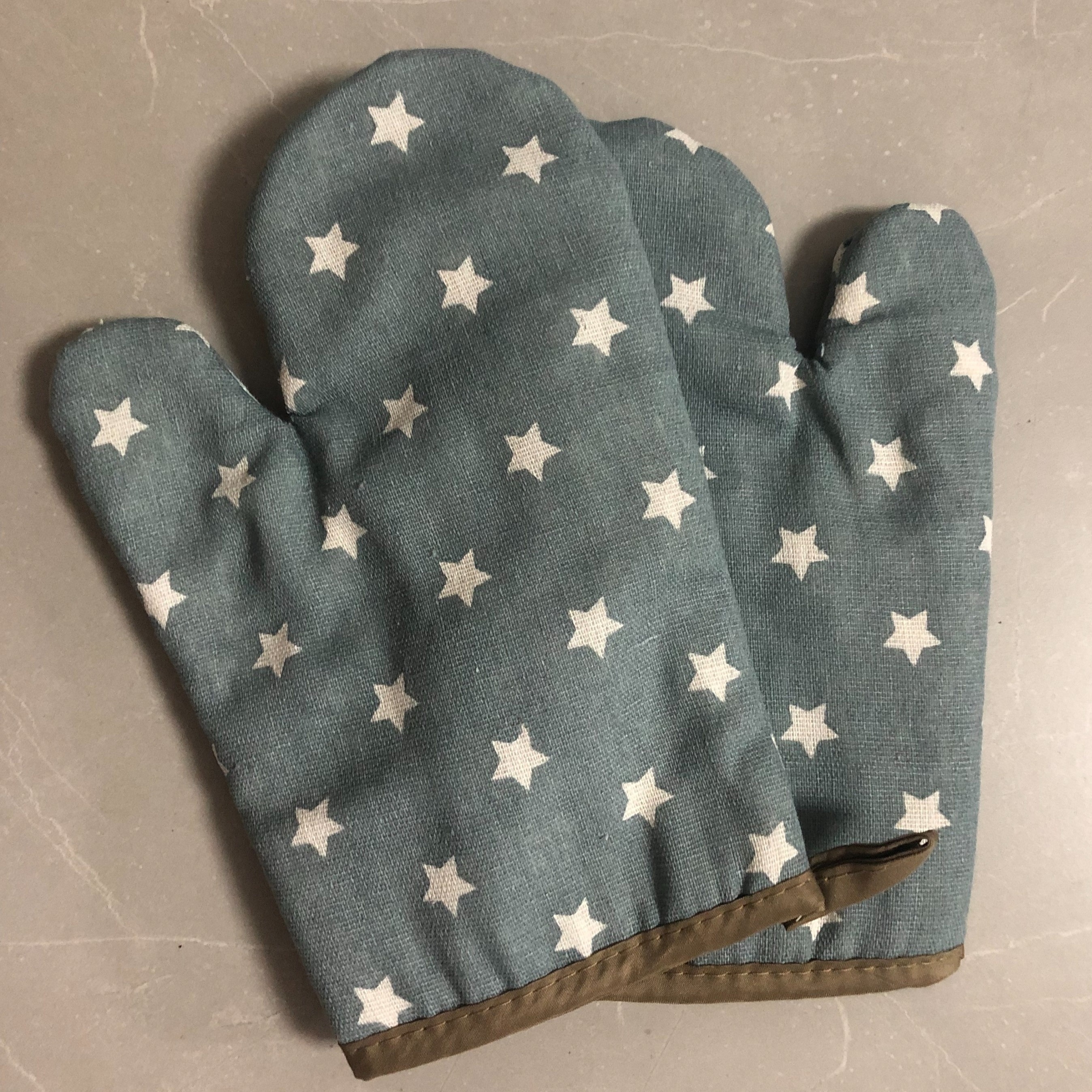 Polyester Oven Mitts Cute Cat Stars Pattern Heat Resistant - Temu