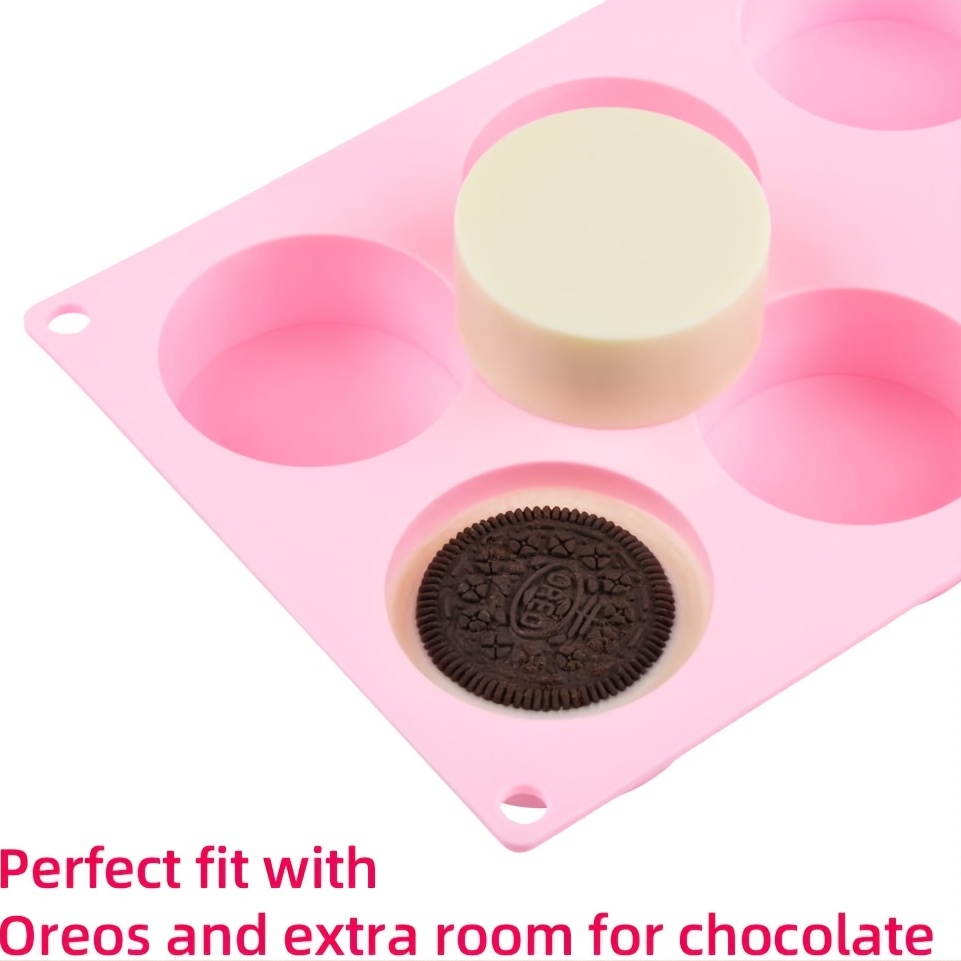 Mini Oreo Silicone Mold with 15 cavities is an ideal