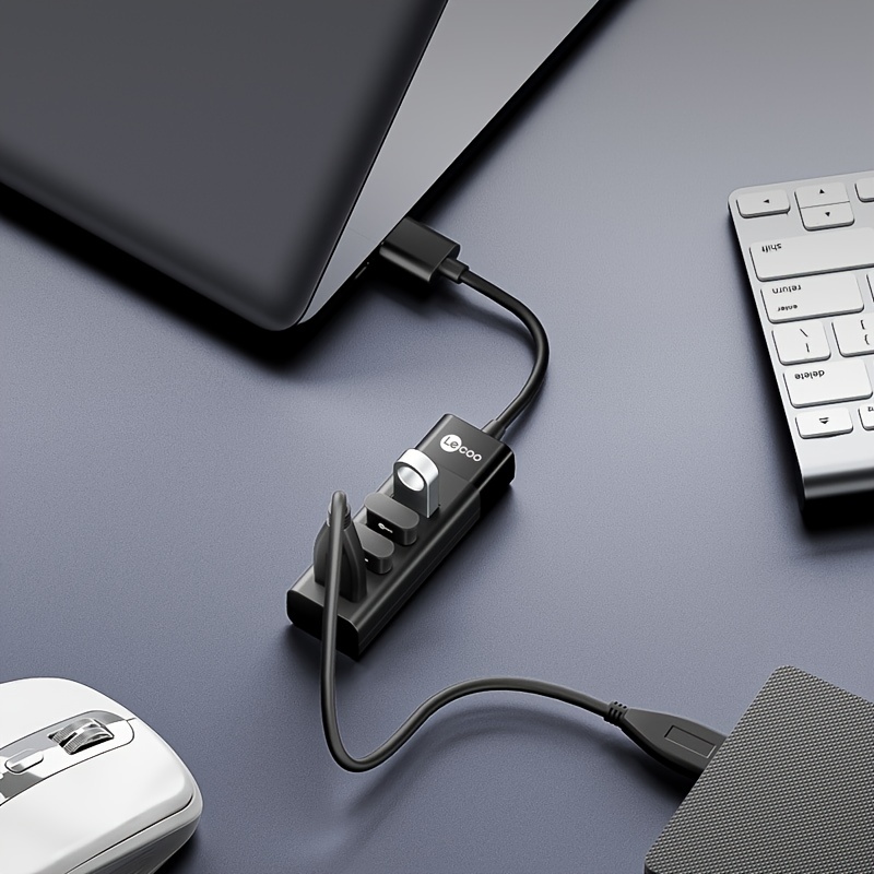Lenovo Lecoo USB Extender 3 0 Interface Converter Typec Dock Laptop USB Splitter