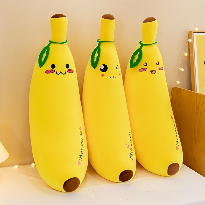 Fake Stuffed Banana Toy  Soft Baby Banana Plush Toy – Under the Nile