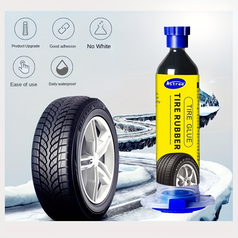 Tire Repair Glue Water, Hard Rubber Water Fill Crack