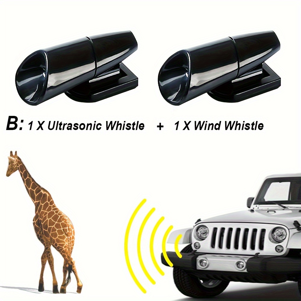 2pcs Car Deer Whistles Animal Alert Auto Warning Whistles System