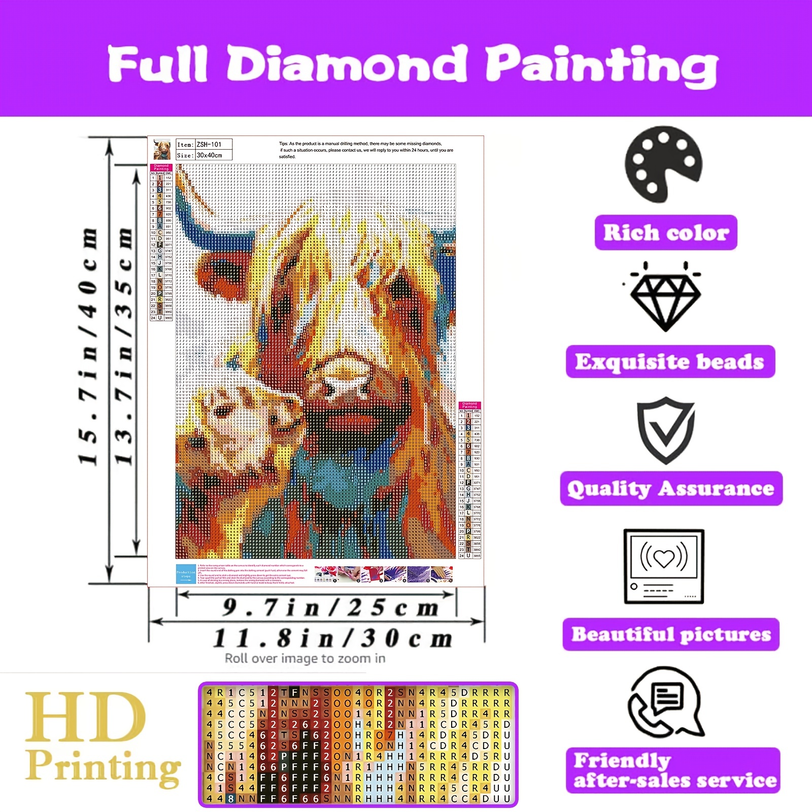 Diy Round Full Diamond 5d Yak Diamond Art Home Wall Decor, Adult Diamond  Painting Kit 5d Diy Diamond Painting Full Diamond Beginner Adults And Kids  Diy 5d Diamond Painting Kit - Temu