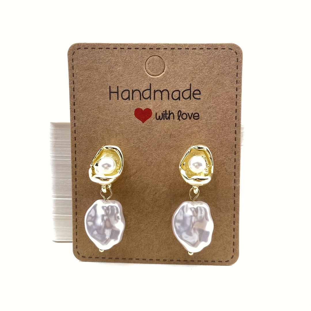 Custom Earring Cards 2 Inches by 2.5 Inches, Display Card, Jewelry