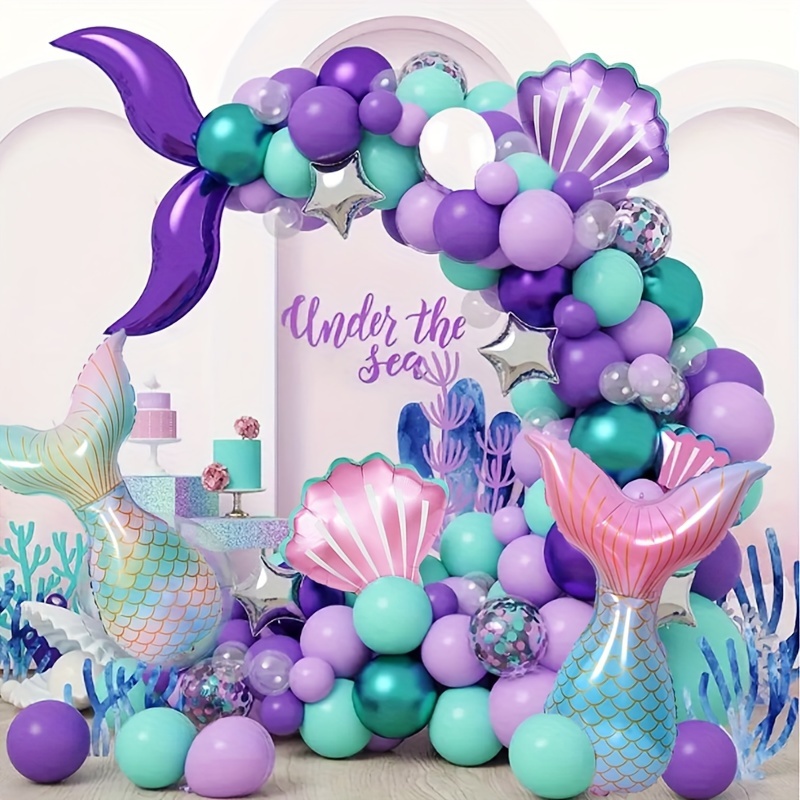 Mermaid Tail Ballon - Free Shipping On Items Shipped From Temu United  Kingdom