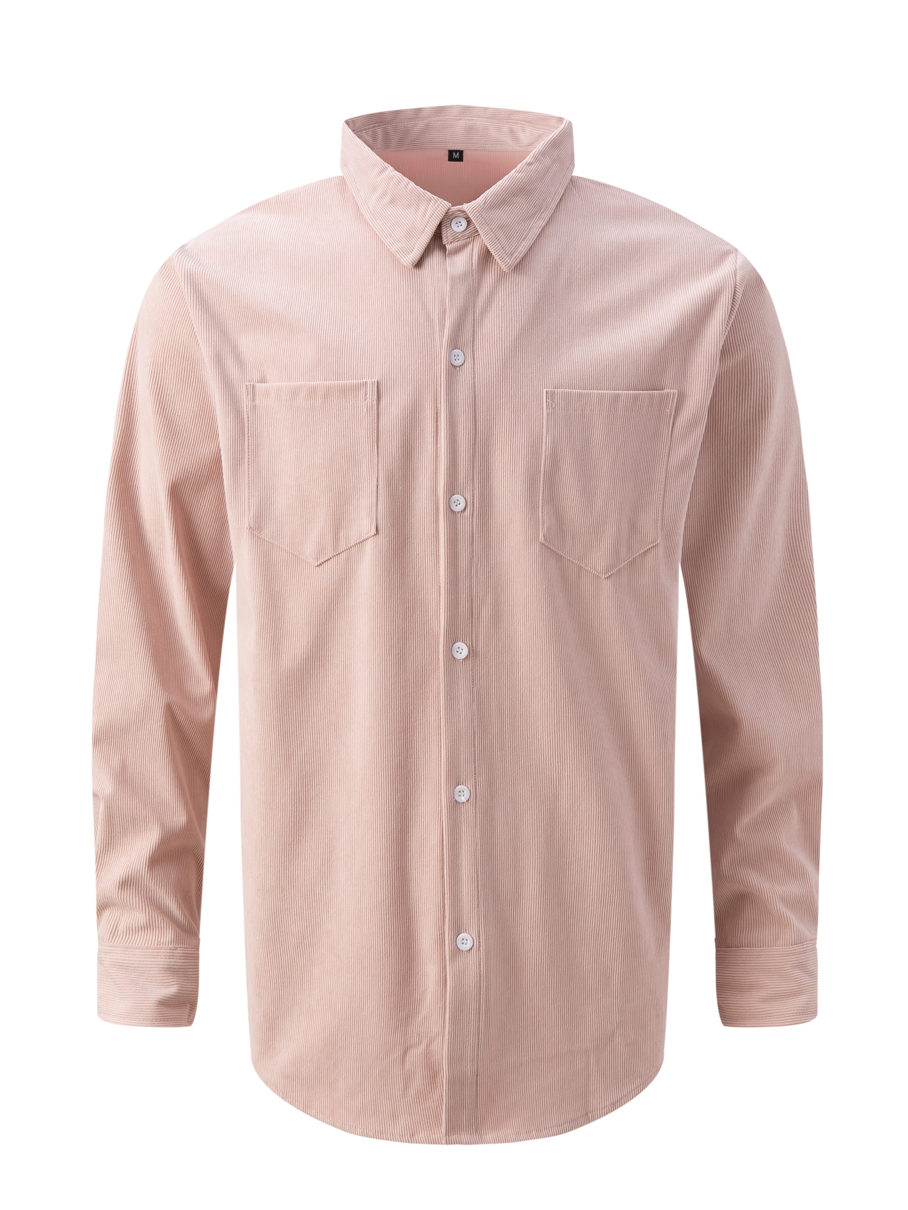 Aueoeo Mens Dress Shirts, Men's Cotton Linen Shirt Long Sleeve Collar  Button Pocket Casual Flower Shirt Tops Turndown Collar Blouse 