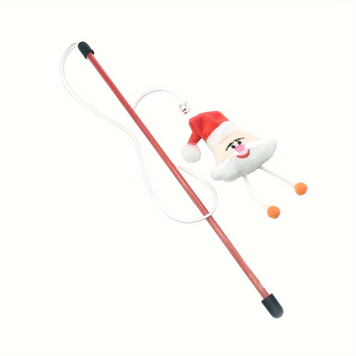 1pc Carino Disegno Cartone Animato Natale Gatto Teaser Stick - Temu Italy