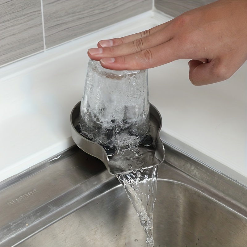 Lave-tasse automatique robinet rinceur de verre barre pichet de café  nettoyage à haute pression tasse outil maison cuisine commo
