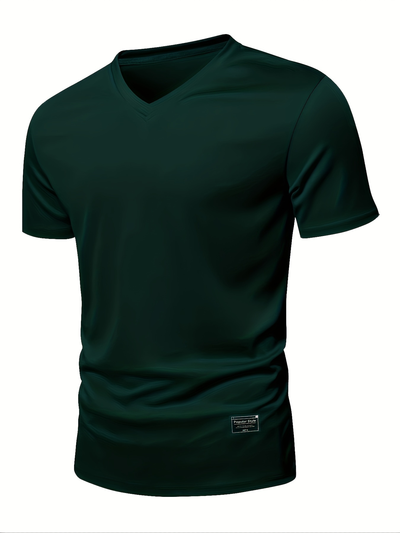 Men T Shirts Pack V Neck Mens V Neck T Shirt Fashion Casual Breathable  Sweat Wicking Short Sleeve Top Rams T Shirt Army Green at  Men's  Clothing store