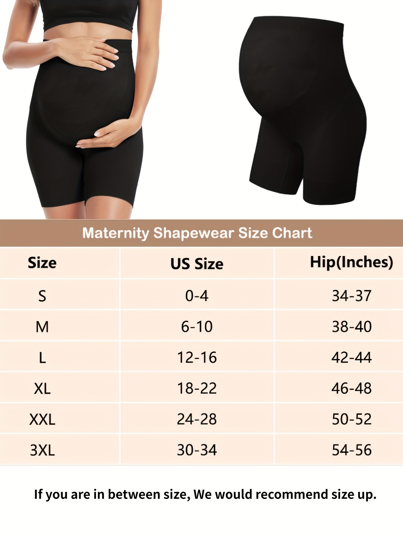 Premium Maternity Shapewear High Waisted Knee Length - Temu United Kingdom
