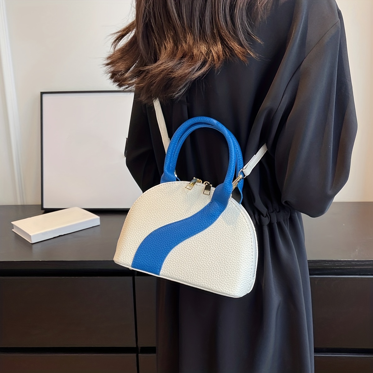 Mini Cute Crossbody Bag, Kawaii Top Handle Dome Bag, Women's Fashion Handbag,  Shoulder Bag & Purse - Temu