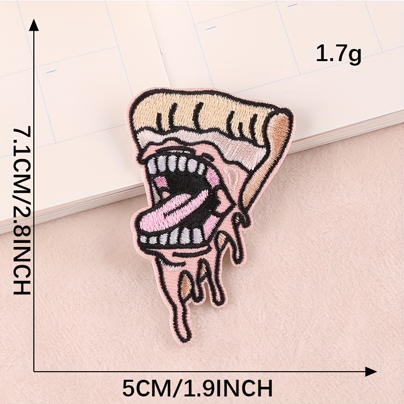 6pcs Skull Ghost Head Butterfly Cloth Label Clothing Patch Embroidery Patches