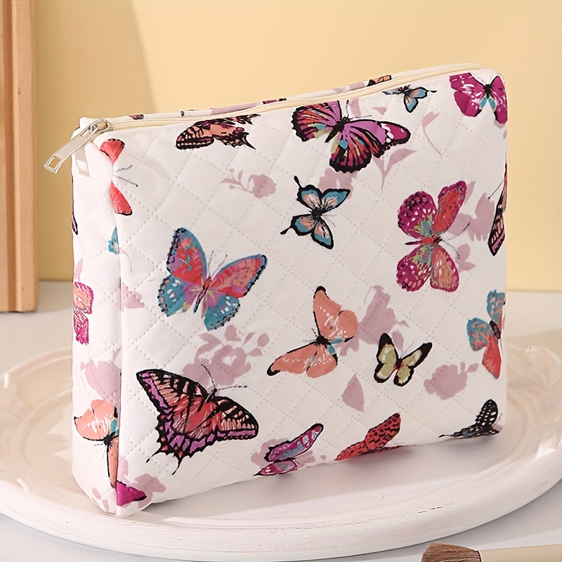 Night Butterfly Print Small Crossbody Bags for Women Multipurpose