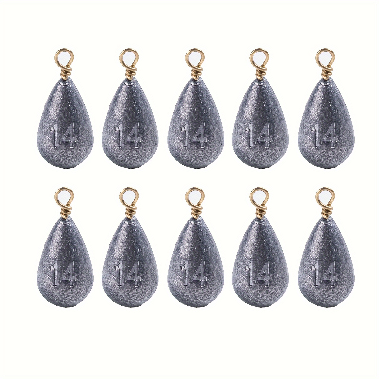 Fishing Weights Sinkers Assorted Bass Casting Weights Bell Sinkers Catfish Weights  Sinkers for Saltwater Freshwater Fishing Lead Fishing Drop Shot - China Fishing  Tackle and Lead Weight price