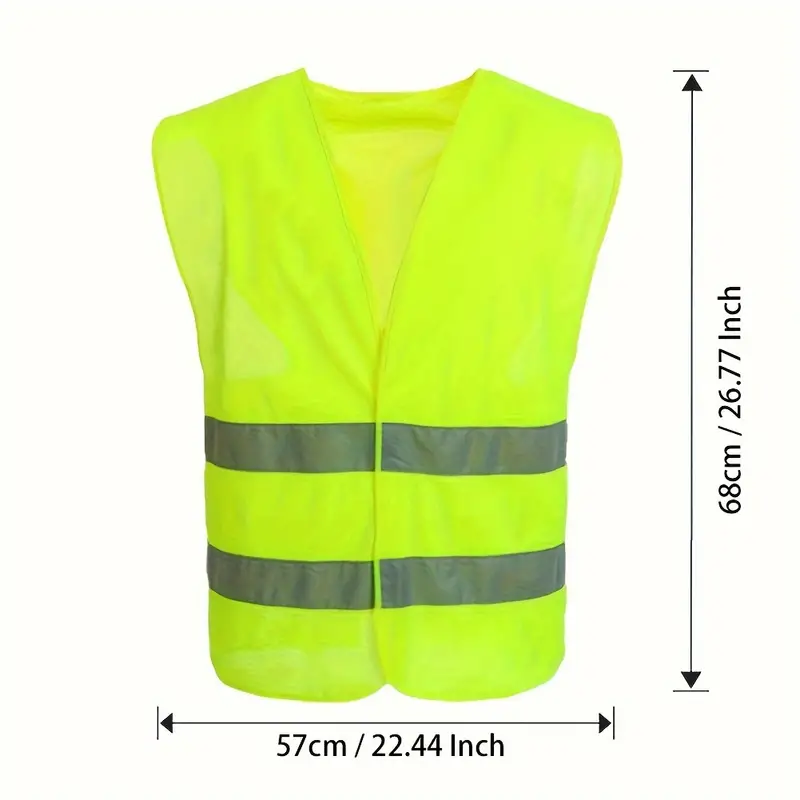 2pcs 4pcs High Visibility Vest Reflective Safety Vest Safety Vest