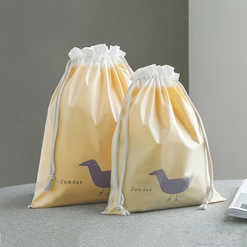 Drawstring Wash Bag Underwear Sock Storage Bag Travel - Temu