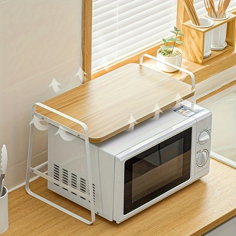 Kitchen Storage Rack Microwave Oven Rack Bread Machine Stand - Temu
