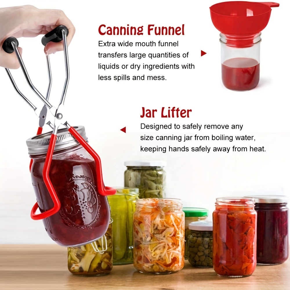 Canning Essentials Boxed Set Bottle Opener Jar Opener Jar - Temu