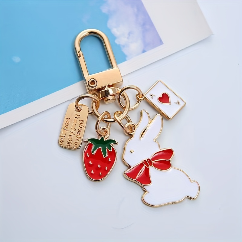 LV Rabbit Key Chain bag pendant