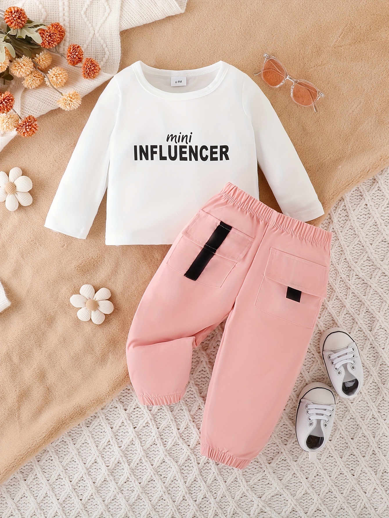 Conjunto mini influencer bebê menina