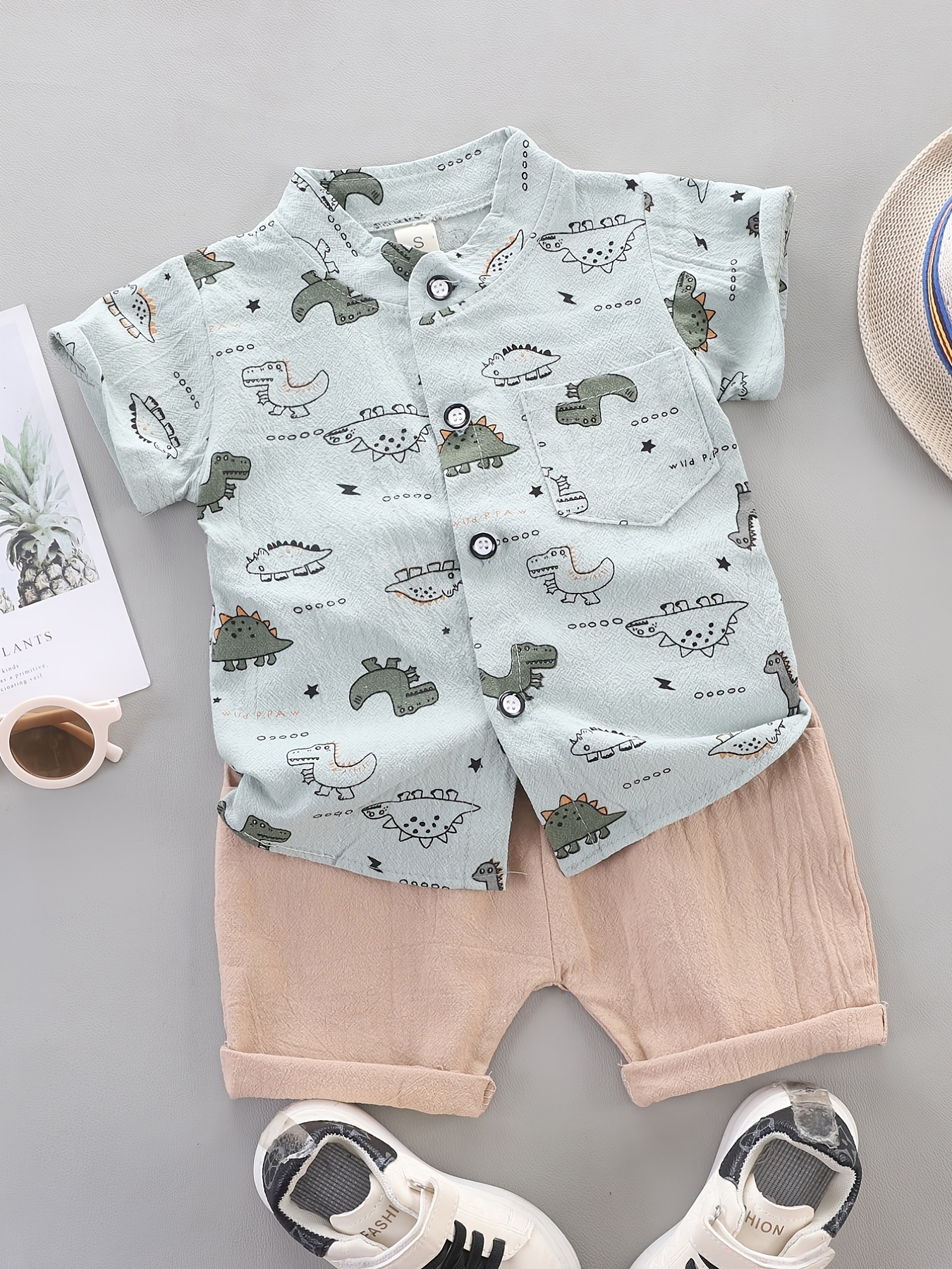 Dinosaur dress best sale for baby boy