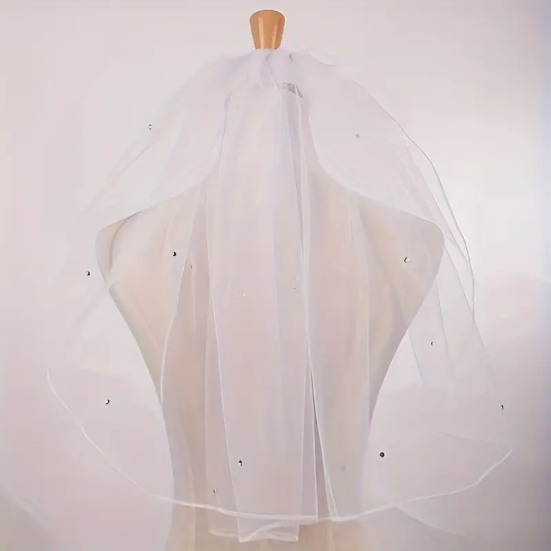 Short bridal veil with combs – I SWEAR YOU