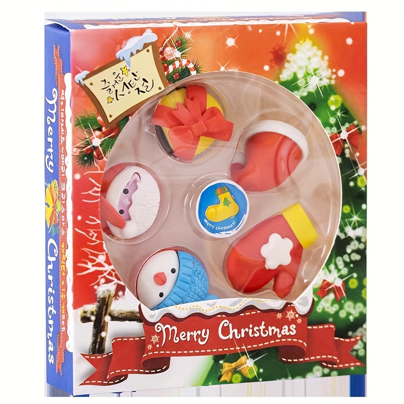 Christmas Gifts Christmas School Supplies Erasers - Temu