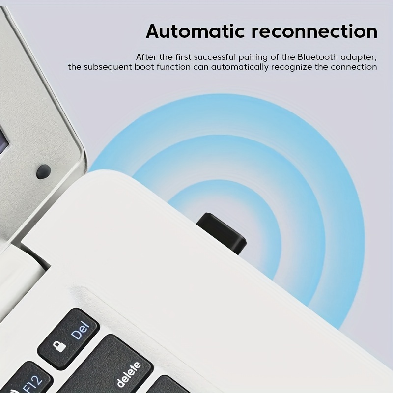 Adaptador Dongle USB Bluetooth 5,3 5,0 para PC, altavoz, ratón inalámbrico,  teclado, música, receptor de Audio, transmisor Bluetooth