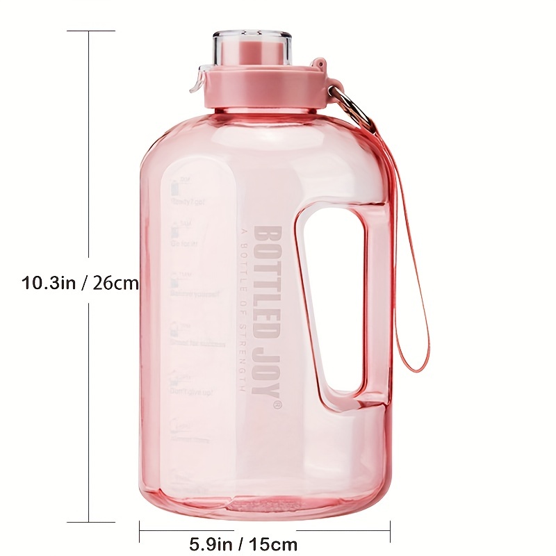 2.7L/1.7L Water Bottle for Men Women Hiking Gym Fitness Camping