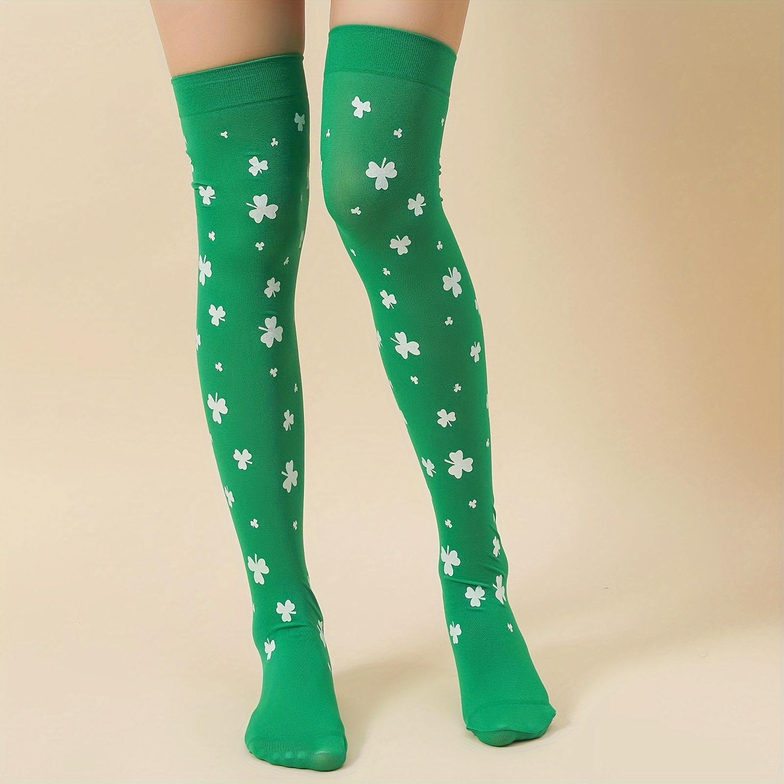 Women's Green Socks & Tights