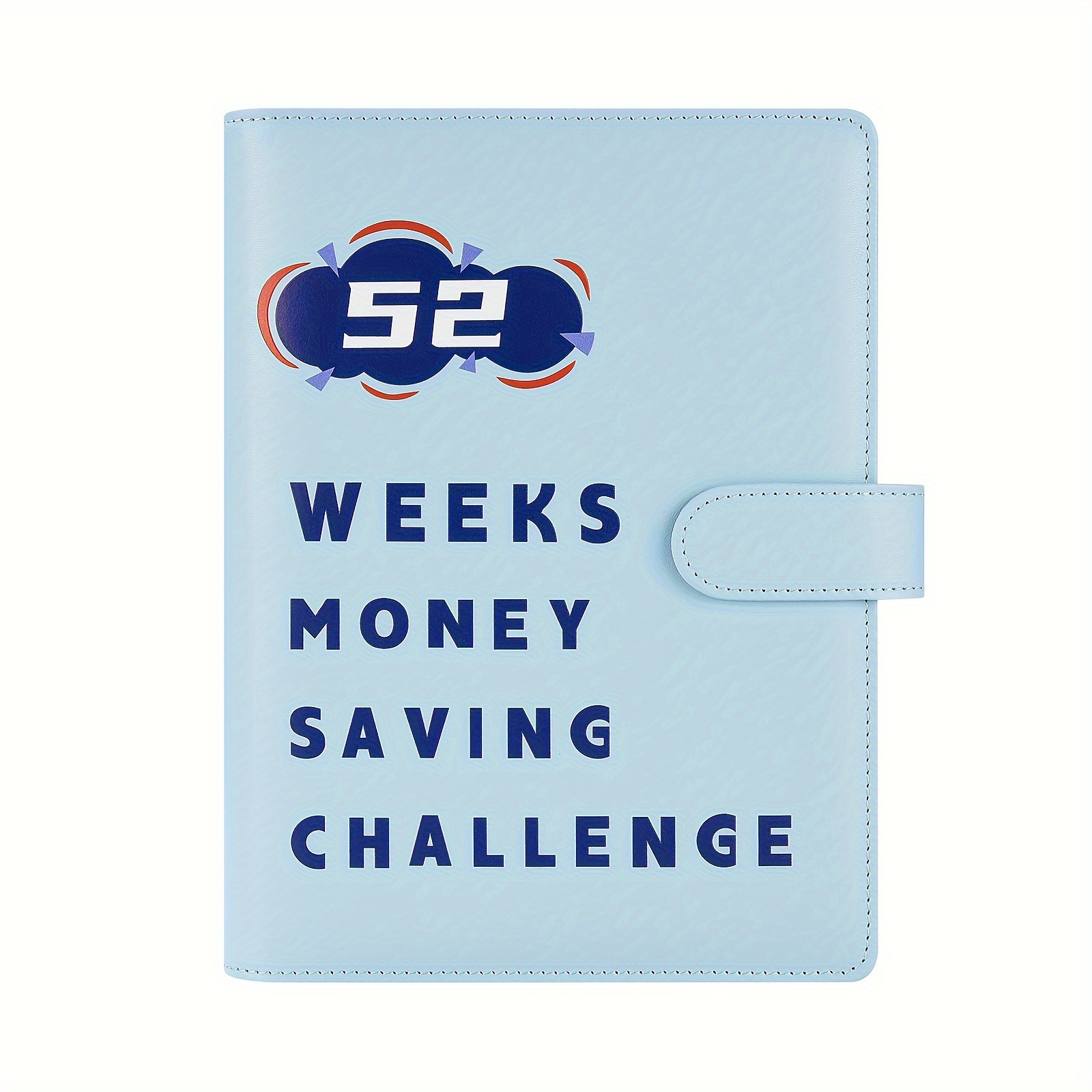Carpeta de ahorros l desafío de ahorro de 52 semanas, carpeta de desafío de  ahorro de dinero de 52 semanas, libro de presupuesto reutilizable para