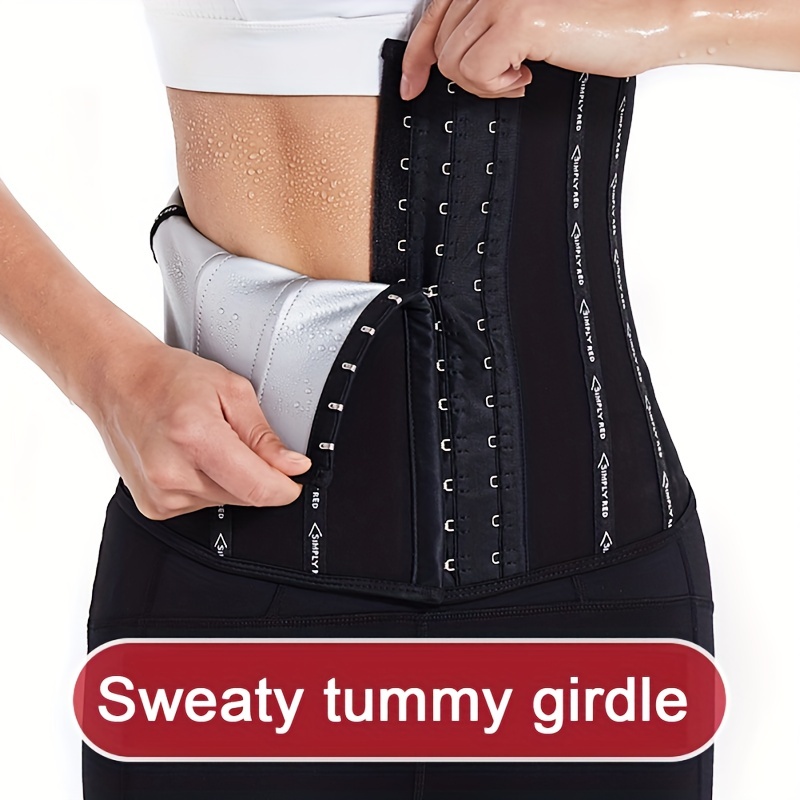 Postpartum Waist Trainer Women Sauna Sweat Belt Slimming Fat - Temu
