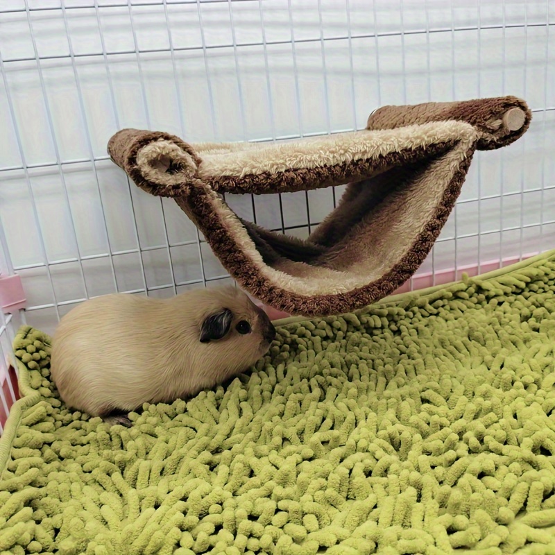 Dwarf Hamster Warm Bed Hammock Christmas Tree Shaped House - Temu United  Kingdom