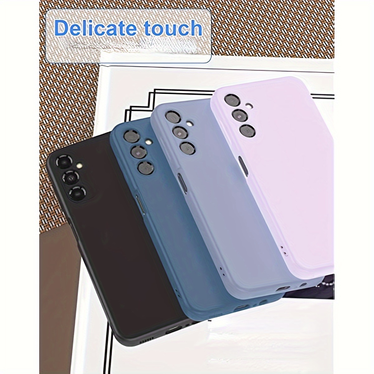 Funda para teléfono diseñada para Samsung Galaxy A34 5G, compatible con  MagSafe, bonita funda magnética para teléfono, funda trasera translúcida  suave
