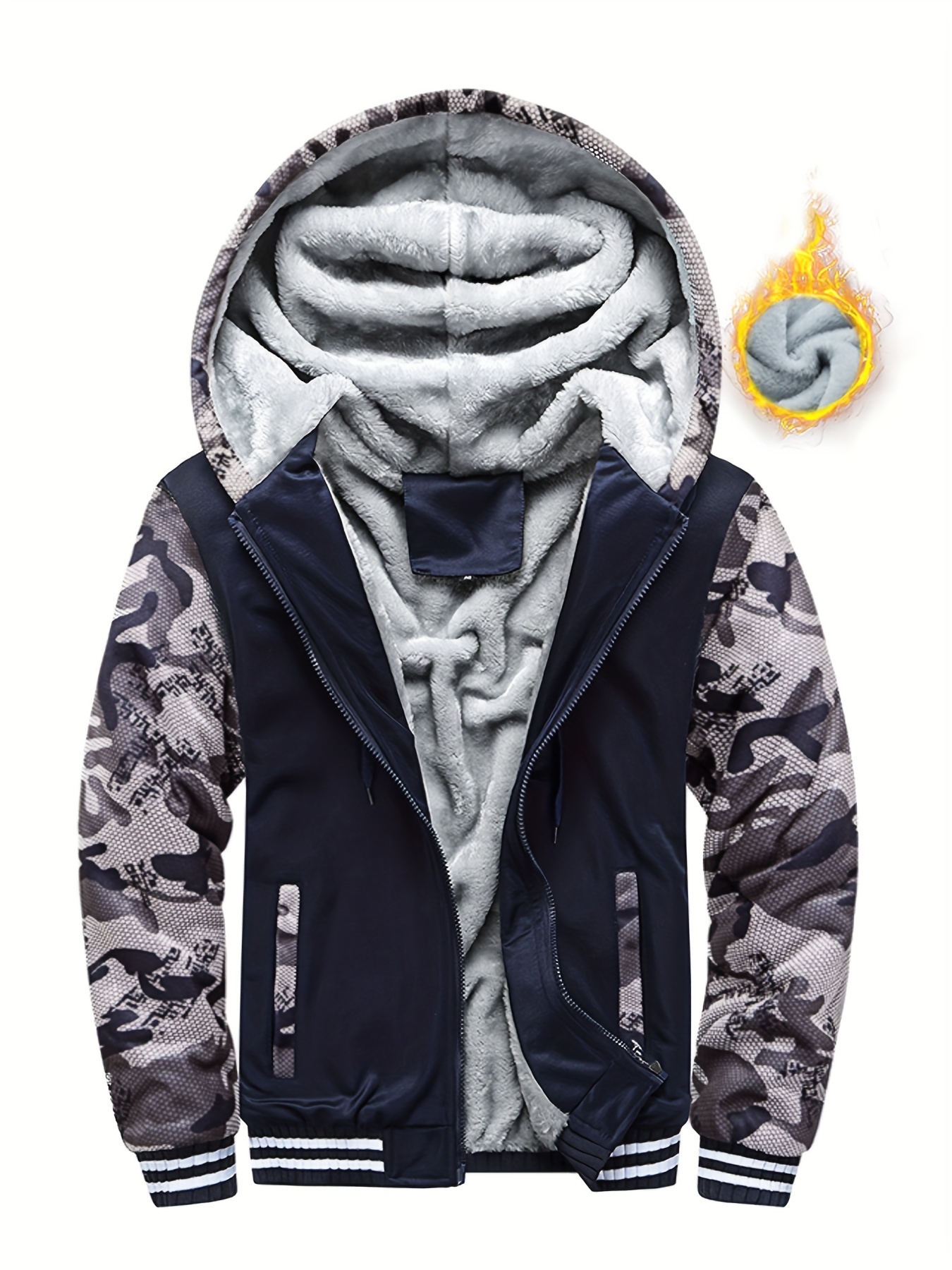 Camo Hooded Sun Protective Angling Jacket Men's Breathable - Temu