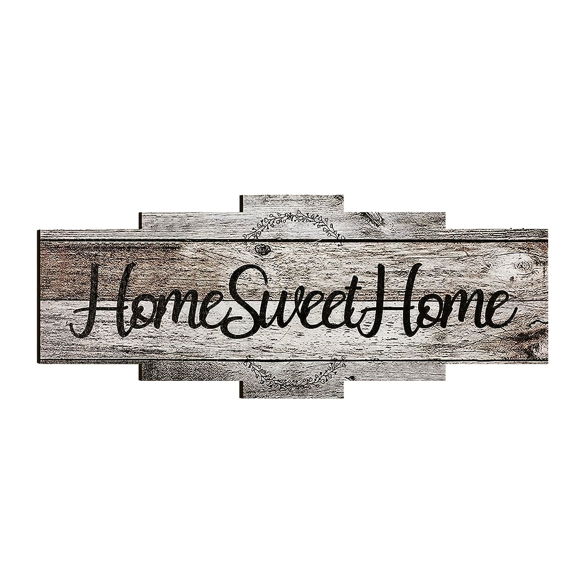 Home Sign, Rustic Wood Home Wall Decor, Large Farmhouse Home Sign Plaque  Wall Hanging for Bedroom, Living Room, Wall, Wedding Decor 