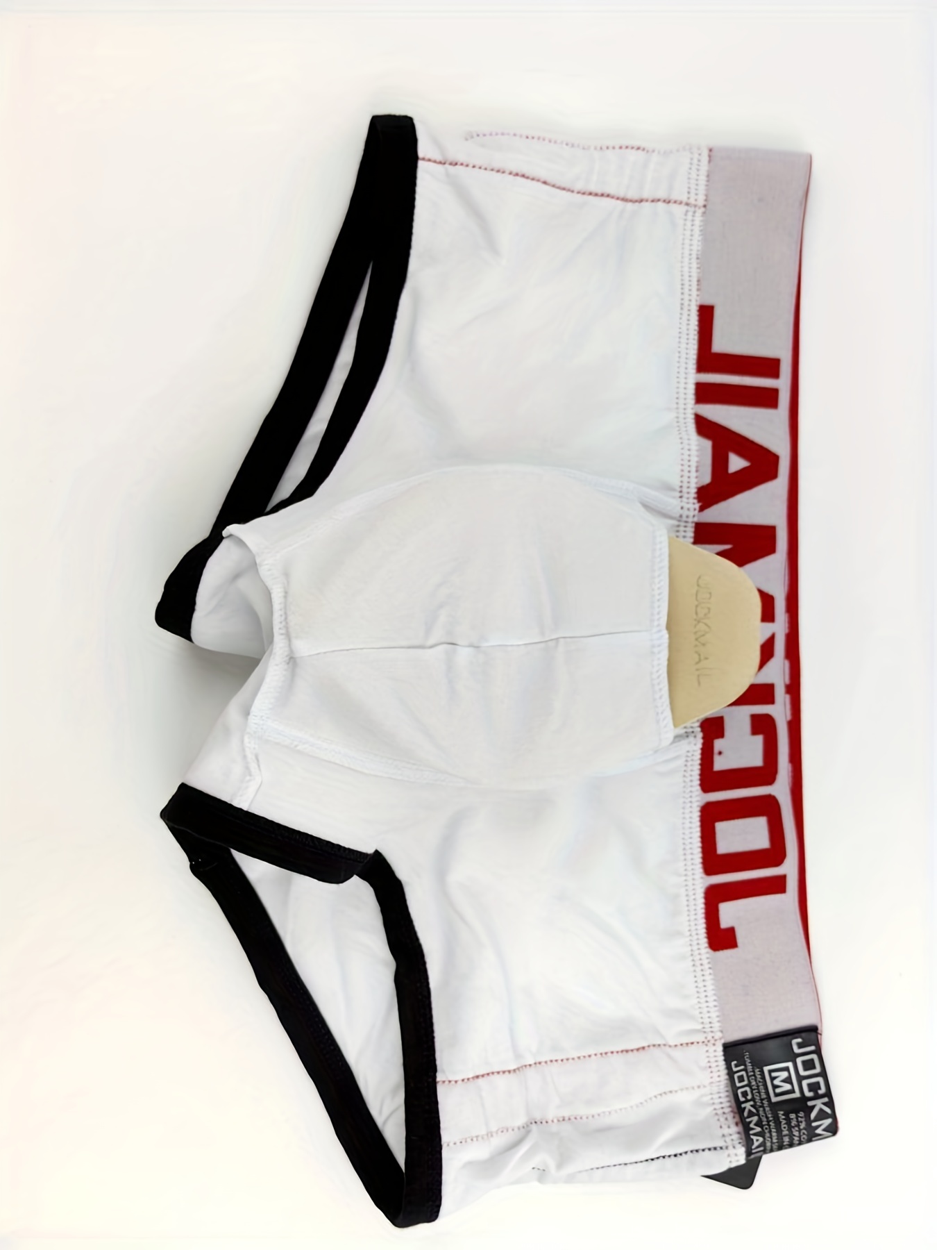 JOCKMAIL Sexy Mens Butt-Enhancing Padded Briefs Removable Pad U